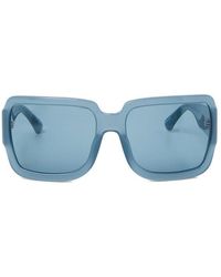 Dries Van Noten - Oversized Square Frame Sunglasses - Lyst