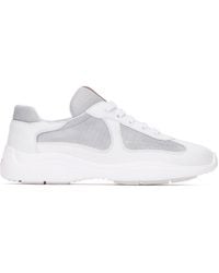 prada panelled low top sneakers