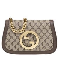 Gucci - Blondie Monogram Shoulder Bag - Lyst