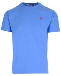 COMME DES GARÇONS PLAY - Cotton T-shirt Tshirt - Lyst