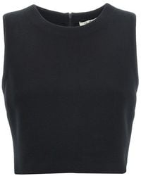 Max Mara - 'Dazzy' Cropped Top - Lyst