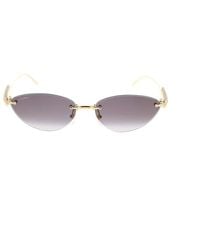 Cartier - Cat Eye Frame Sunglasses - Lyst