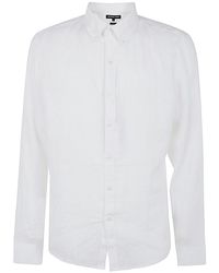 Michael Kors - Ls Linen T-Shirt - Lyst