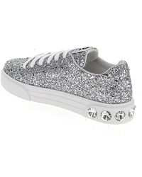 miu miu low top sneakers
