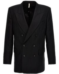 sunflower - Double-breasted Long Sleeved Blazer - Lyst