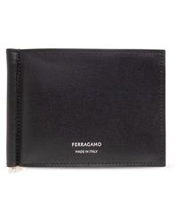 Ferragamo - Wallet With Bill Clip - Lyst