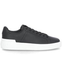 Balmain - B-court Lace-up Sneakers - Lyst