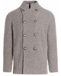 Brunello Cucinelli - Double Breast Cardigan - Lyst