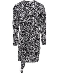 Isabel Marant - Dulce Floral-Printed Knot-Detailed Mini Dress - Lyst