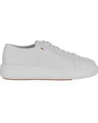 Santoni - Low Top Trainers - Lyst