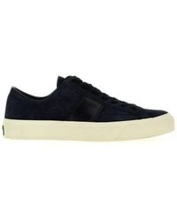 Tom Ford - Logo Patch Low-top Sneakers - Lyst