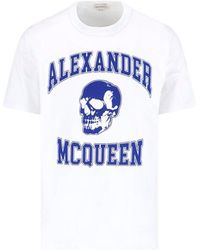 Alexander McQueen - Varsity T-shirt - Lyst