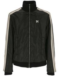 Palm Angels - Monogram Padded Track Jacket - Lyst