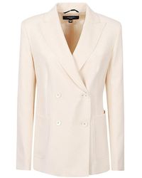 Weekend by Maxmara - Double-breasted Tailored Blazer - Lyst