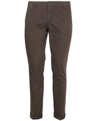 Dondup - Slim Cut Stretched Chinos - Lyst