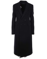 SAPIO - Double-breasted Long Sleeved Coat - Lyst