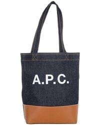 A.P.C. - Axelle Small Tote Bag - Lyst