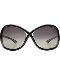 Tom Ford - Whitney Oversized Round Frame Sunglasses - Lyst