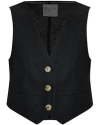 Forte Forte - Buttoned Vest With Pockets - Lyst