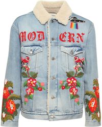 modern gucci denim jacket