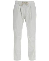 Herno - High-Waisted Slim Fit Ankle Pants - Lyst