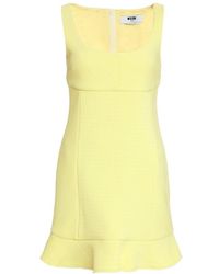MSGM - Knitted Dress - Lyst