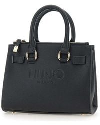 Liu Jo - Logo Embossed Small Crossbody Bag - Lyst