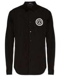 Versace - Shirt With Logo, - Lyst