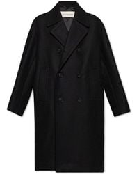 Dries Van Noten - Double-Breasted Long Sleeved Coat - Lyst