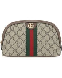 gucci print pouch