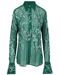 Dries Van Noten - Embroidered Shirt Shirts - Lyst