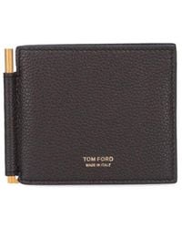 Tom Ford - Bi-fold Logo Wallet - Lyst