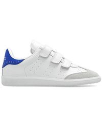 Isabel Marant Beth Touch-strap Sneakers - White
