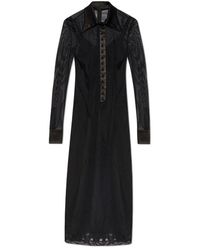 Dolce & Gabbana - Dress With Collar - Lyst