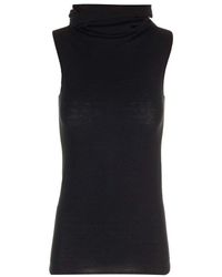 Rick Owens - Fitted Jersey Top - Lyst