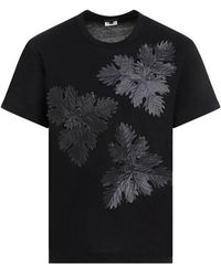 Comme des Garçons - Motif Printed Crewneck T-shirt - Lyst