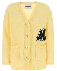 Miu Miu - Knitwear Jacket - Lyst