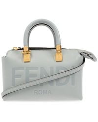 Fendi - Small By The Way Leather Tote Bag - Lyst