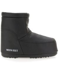 Moon Boot - Icon Low Logo-print Shell Boots - Lyst