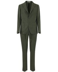 Tagliatore - Derrick Striped Wool Suit - Lyst