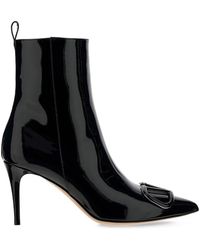 valentino flat booties