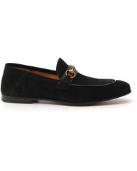 suede gucci loafers men