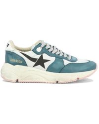 Golden Goose - Star Printed Lace-up Sneakers - Lyst