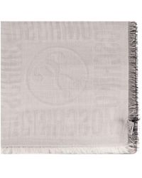 Moschino - Scarf With Monogram, - Lyst
