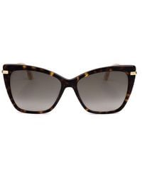 Jimmy Choo - Cat-eye Frame Sunglasses - Lyst