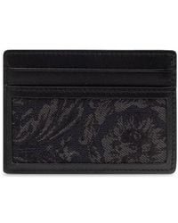 Versace - Leather Card Holder, - Lyst