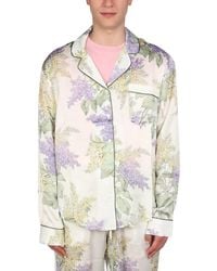 MOUTY - Floral Print Pajamas Shirt - Lyst