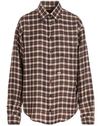 DSquared² Checked Long-sleeved Shirt - Multicolour