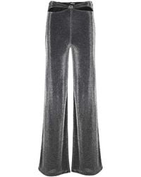 ROTATE BIRGER CHRISTENSEN - Cut-out High Waist Flared Trousers - Lyst