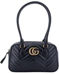 Gucci - Gg Marmont Small Top Handle Bag - Lyst